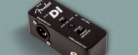 Why You Should Consider Using a DI Box 